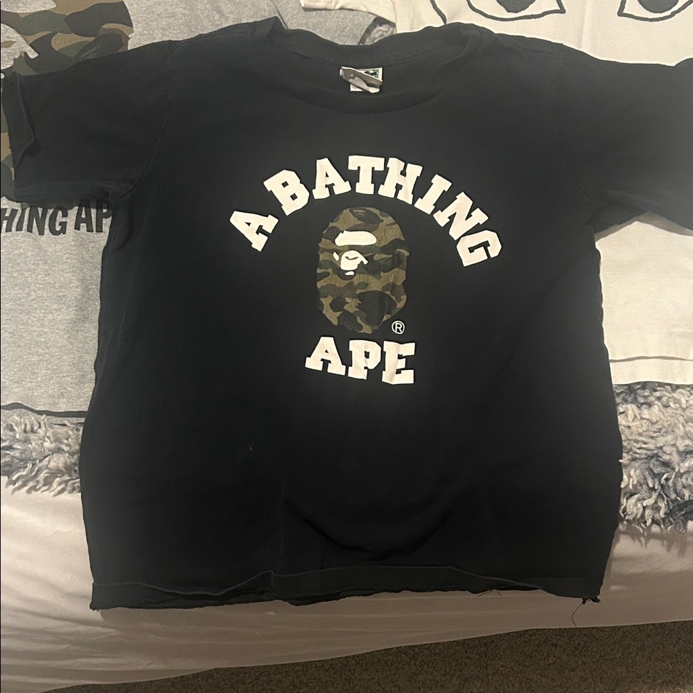A Bathing Ape Black T-Shirt